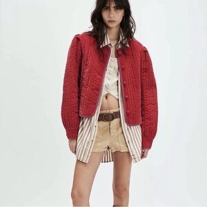 FREE PEOPLE NWT Natalia Jacket in Sweet Heart. Size XL